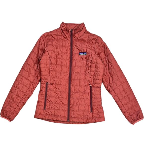 Patagonia Nano Puff Jacket in Burnt Orange - Picture 5 of 8